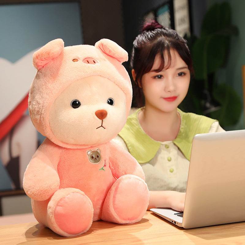 BuyCute Fuzzy Wuzzy Teddy Bear Plushie - Goodlifebean Plushies | Stuffed Animals