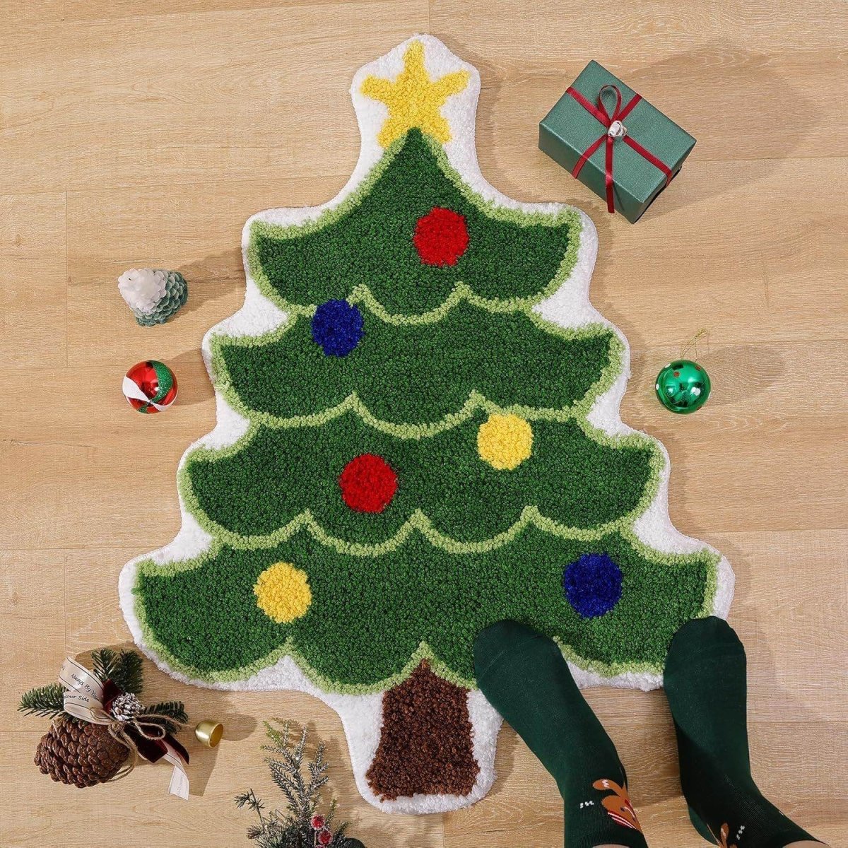 Nordic Cashmere Christmas Rug - Goodlifebean Gifts