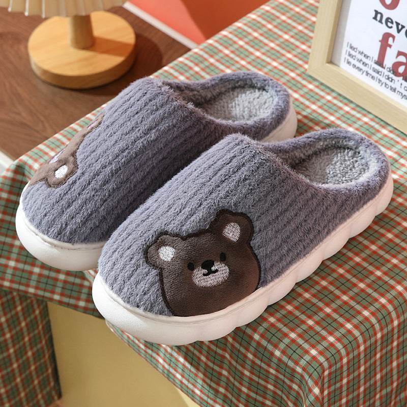 Shop Cute Rabbit Plush Fleece Slippers - Goodlifebean Plushie | Stuffed Animal