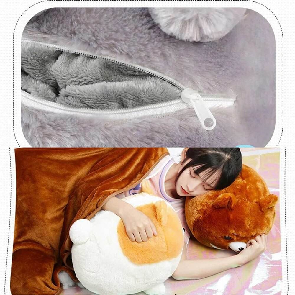BuyCozy Shiba Snuggler Blanket - Goodlifebean Plushies | Stuffed Animals