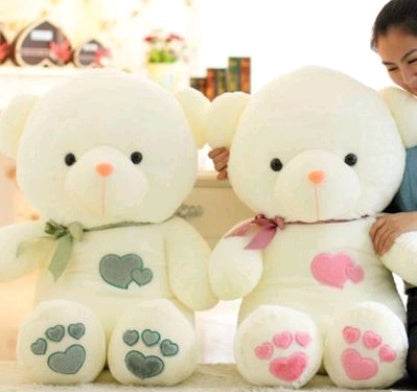 Shop Romantic Giant Stuffed Teddy Bear - Goodlifebean Plushie | Stuffed Animal