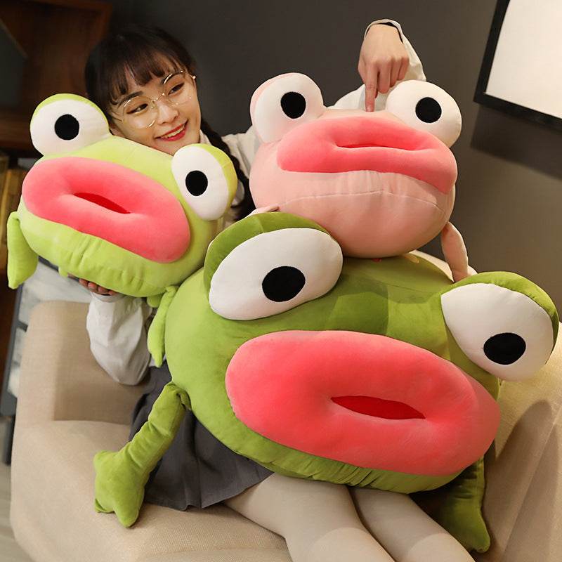 Shop Giant Frog Plushie - Goodlifebean Plushie | Stuffed Animal