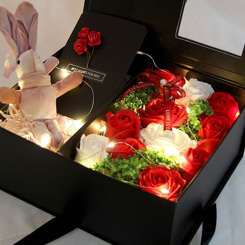 Shop Preserved Rose Gift Box - Goodlifebean Plushie | Stuffed Animal