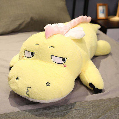 Shop Barney: Giant Dinosaur Body Pillow Plushie (4.2ft) - Stuffed Animals Goodlifebean Plushies | Stuffed Animals