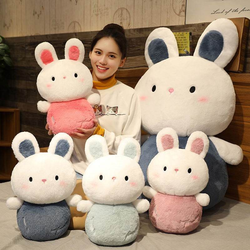 Chubbs: Chubby Bunny Plushie | Giant Stuffed Animal Rabbit - Goodlifebean
