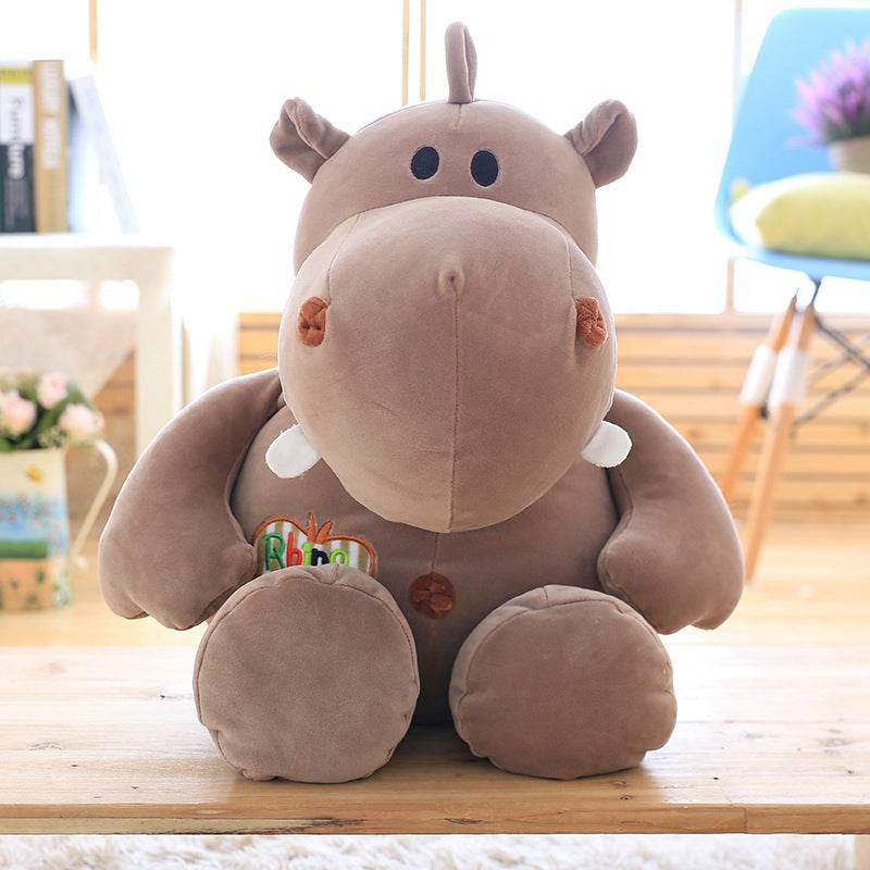BuyHazel the Happy Hippo Plushie - Goodlifebean Plushies | Stuffed Animals