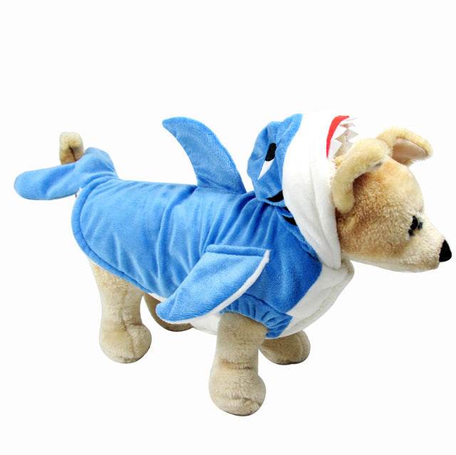 Shop Comfy Cozy Shark Suit for Pets - Goodlifebean Plushie | Stuffed Animal