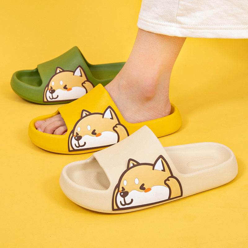 BuyKawaii Shiba Inu Comfy Indoor Slippers - Goodlifebean Plushies | Stuffed Animals