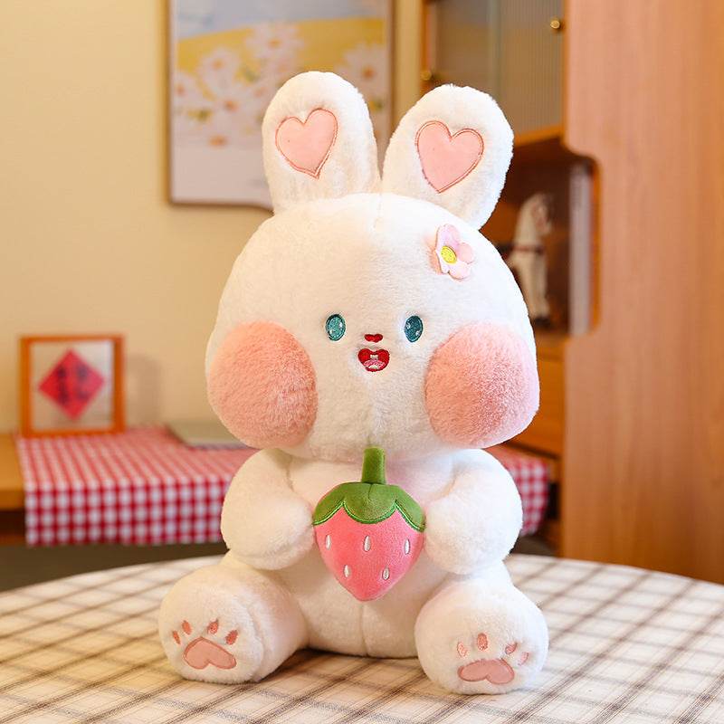 Shop CuddleBun Kawaii Bunny Plushie - The Softest Huggable Rabbit - Goodlifebean Plushie | Stuffed Animal