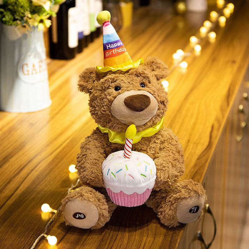 Shop Singing Birthday Bear - Goodlifebean Plushie | Stuffed Animal