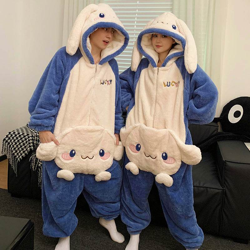 BuyWarm Fuzzy Onesie | Kawaii Cozy Fleece Onesie for Adults - Goodlifebean Plushies | Stuffed Animals