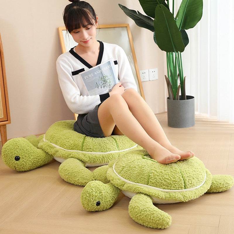 BuyToby: Big Stuffed Turtle Plushie - Goodlifebean Plushies | Stuffed Animals