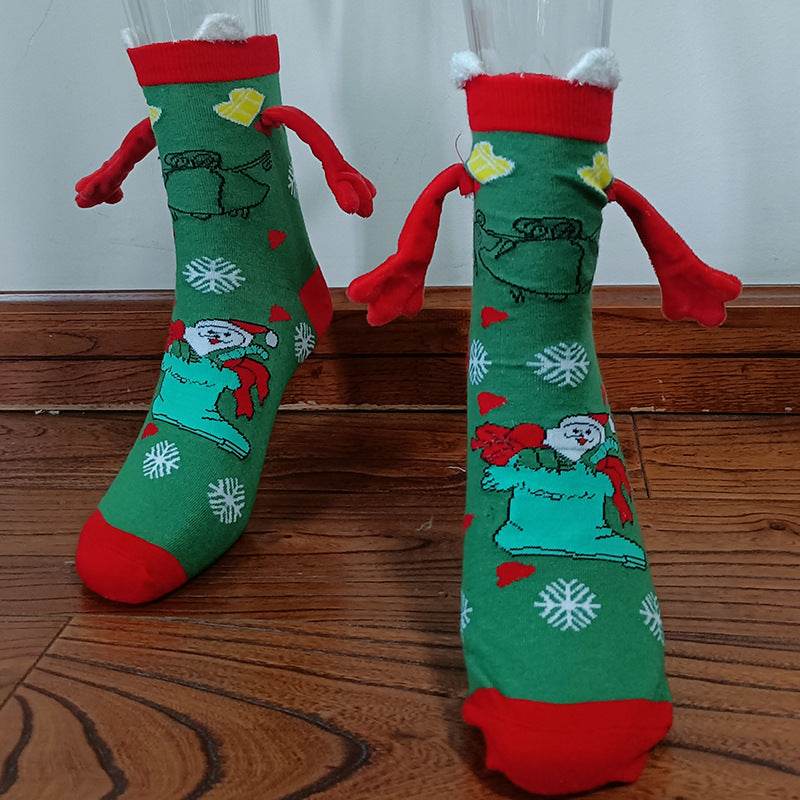 BuyHand holding Christmas Socks - Goodlifebean Plushies | Stuffed Animals