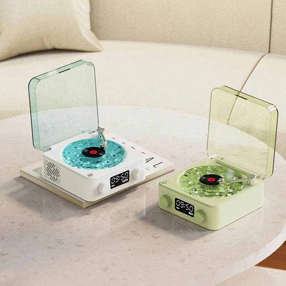 RetroWave: Wavy Vinyl Ocean Turntable Speaker - Goodlifebean