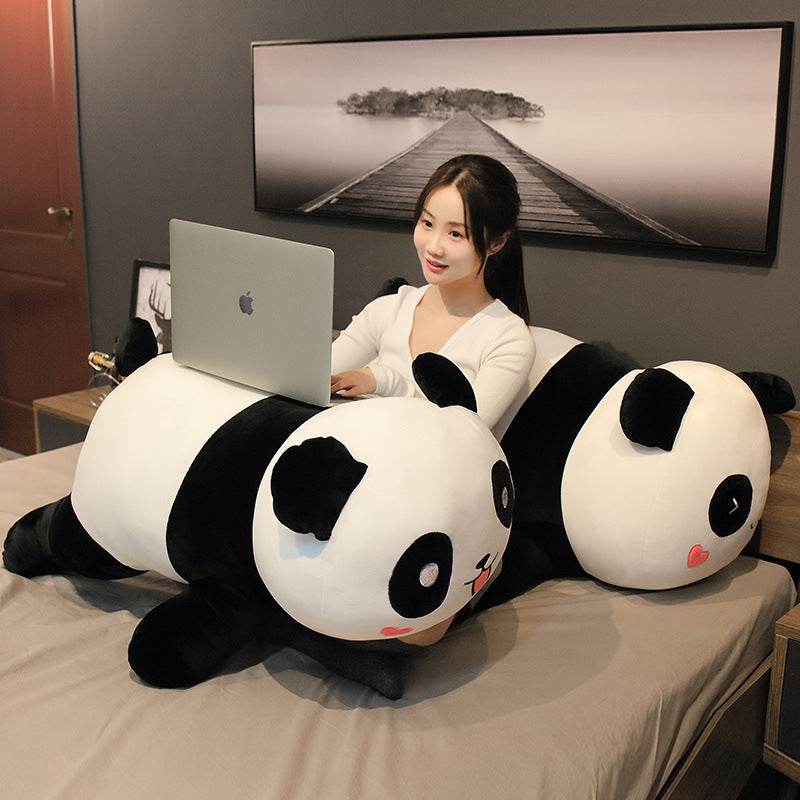 Shop Panda Puff Plushie - Big Huggable Plushie - Goodlifebean Plushie | Stuffed Animal