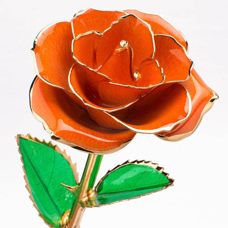BuyHandmade 24K Gold-Plated Rose - Goodlifebean Plushies | Stuffed Animals