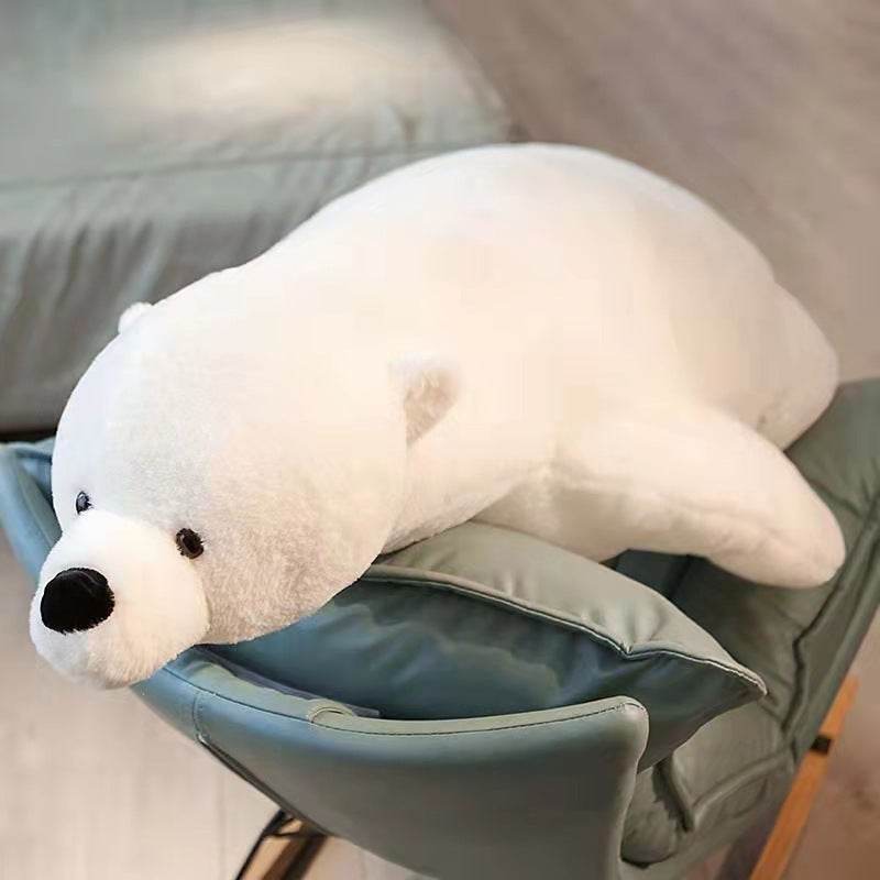 Shop Snowy: Large Stuffed Polar Bear | 3.6ft Polar Bear - Goodlifebean Plushie | Stuffed Animal
