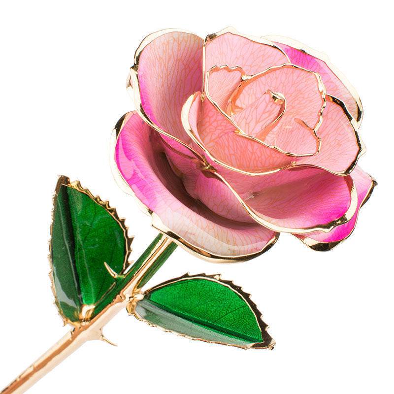BuyHandmade 24K Gold-Plated Rose - Goodlifebean Plushies | Stuffed Animals