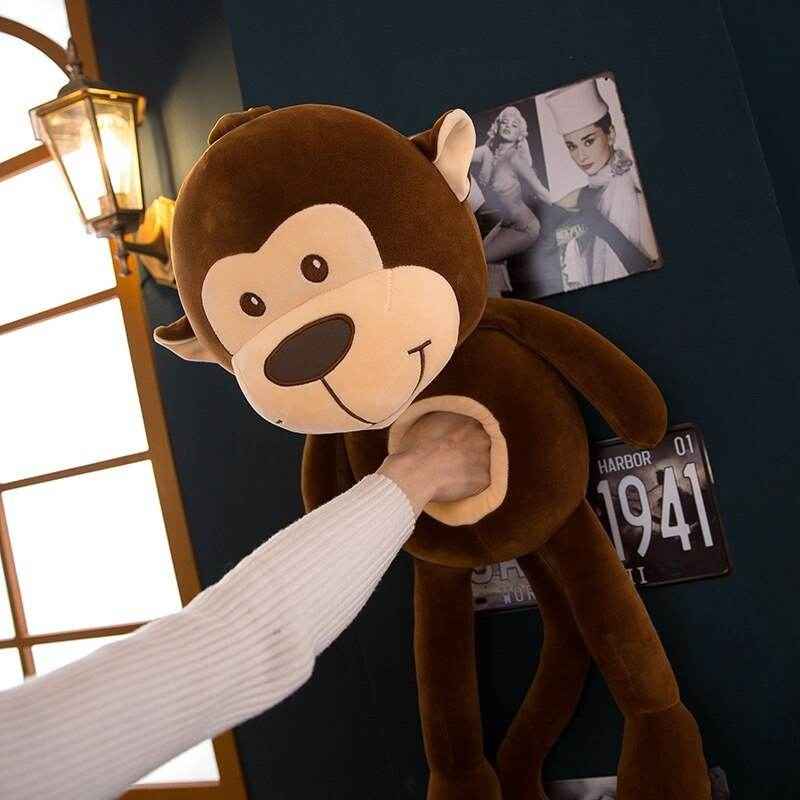 Giant Monkey Plushie | Large Stuffed Animal Monkey - Goodlifebean stuffed animals