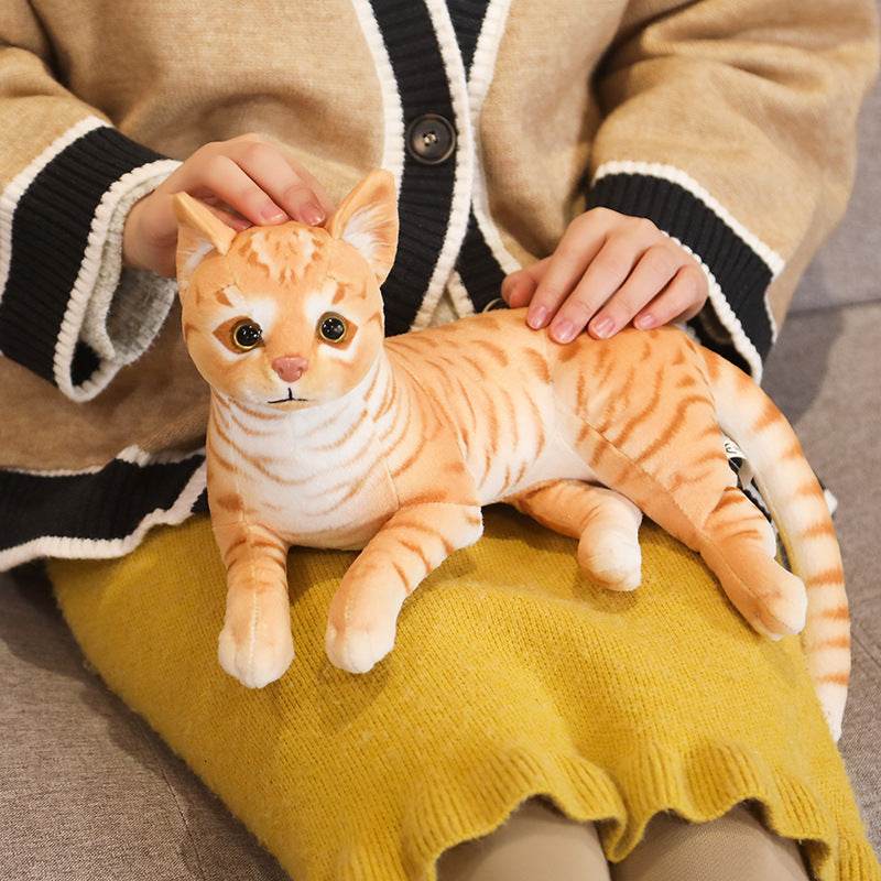 BuyLifelike Stuffed Cat Plush Toy - Goodlifebean Plushies | Stuffed Animals