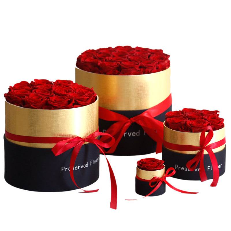 Shop Magnificent Box Of Roses | Preserved Rose Gift Box - Goodlifebean Plushie | Stuffed Animal