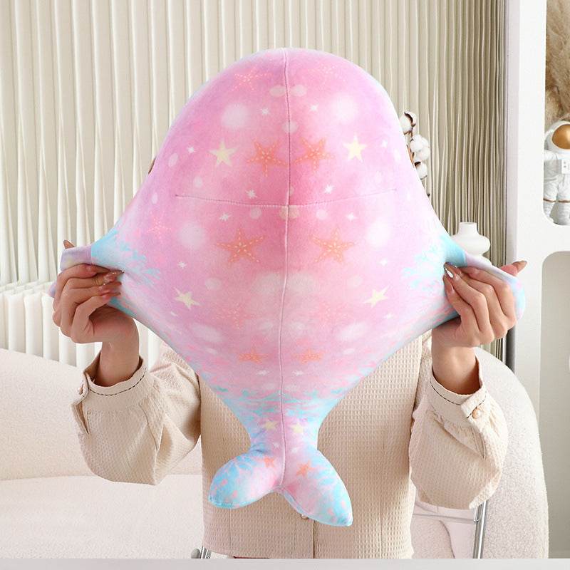 Shop Marbles: The Rainbow Whale Plushie - Goodlifebean Plushie | Stuffed Animal