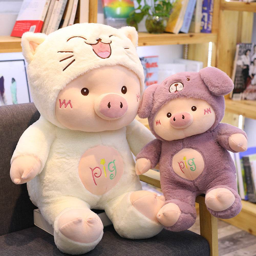 Shop Cuddly Cutie: Giant Piggy Plushie - Goodlifebean Plushie | Stuffed Animal