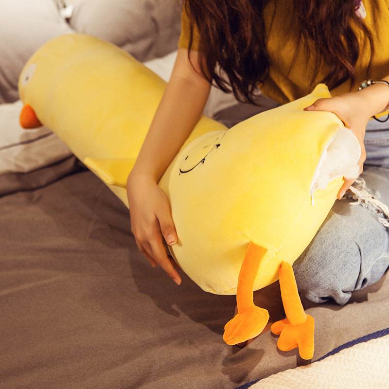 BuyCluckles: Chonky Chicken Body Pillow Plush - Goodlifebean Plushies | Stuffed Animals