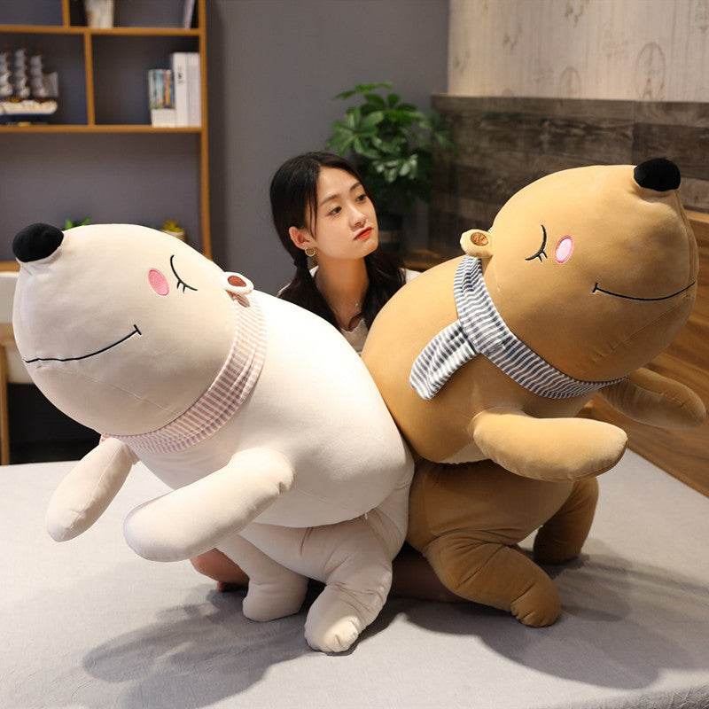 Shop Giant Cuddle Buddy Polar Bear | 4ft Stuffed Polar Bear - Goodlifebean Plushie | Stuffed Animal
