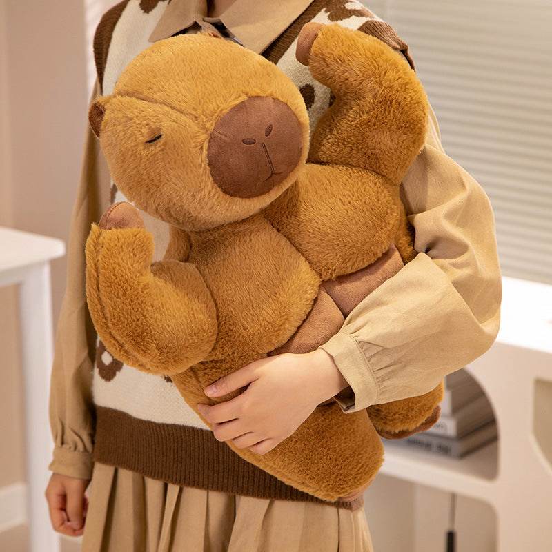 Shop Buffed Up Capybara Plushie - Goodlifebean Plushie | Stuffed Animal