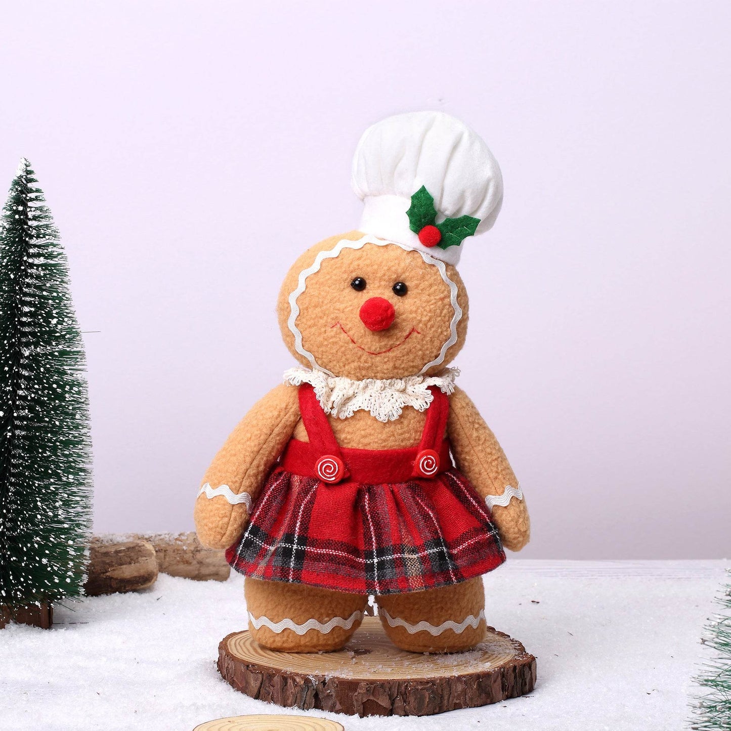 BuyMr and Mrs Gingerbread Man - Goodlifebean Plushies | Stuffed Animals