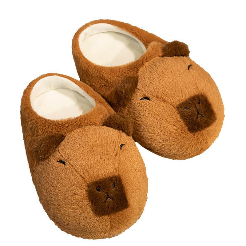 BuyKawaii Capybara Plush Slippers | Capybara Slippers - Goodlifebean Plushies | Stuffed Animals