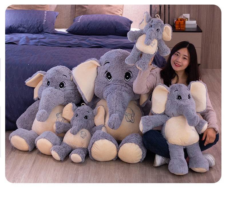 BuyGigantic 4ft Elephant Plushie - Goodlifebean Plushies | Stuffed Animals