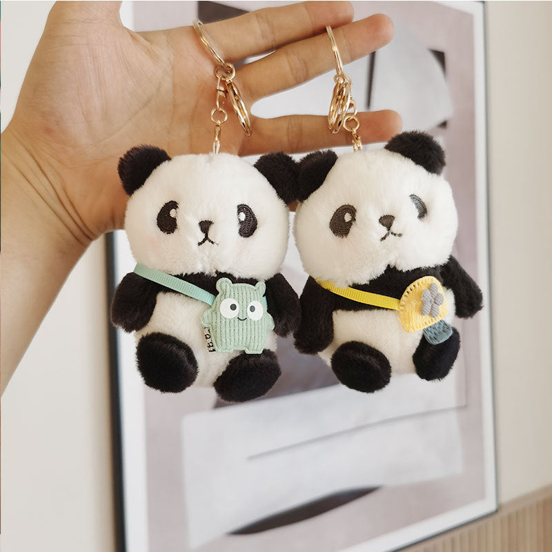 Shop Mochi Panda: Kawaii Panda Plush Keychain Bag Charm - Goodlifebean Plushie | Stuffed Animal