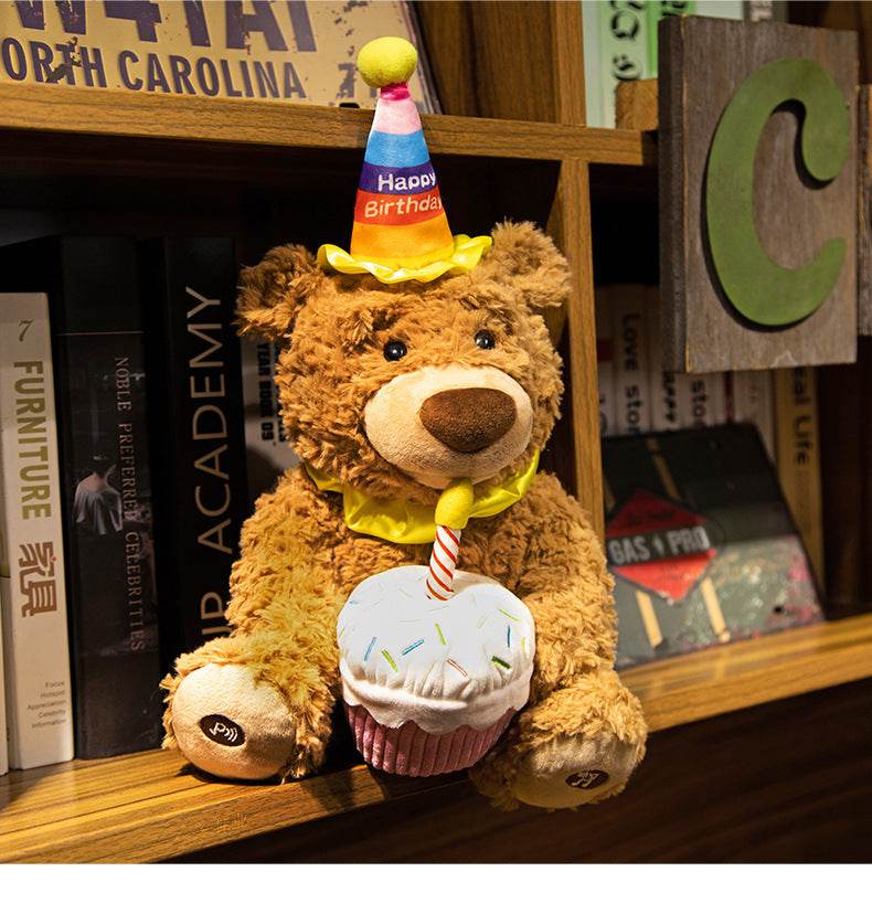 Shop Singing Birthday Bear - Goodlifebean Plushie | Stuffed Animal