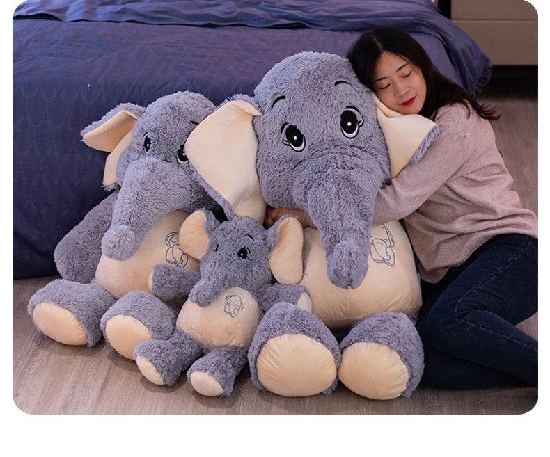 BuyGigantic 4ft Elephant Plushie - Goodlifebean Plushies | Stuffed Animals