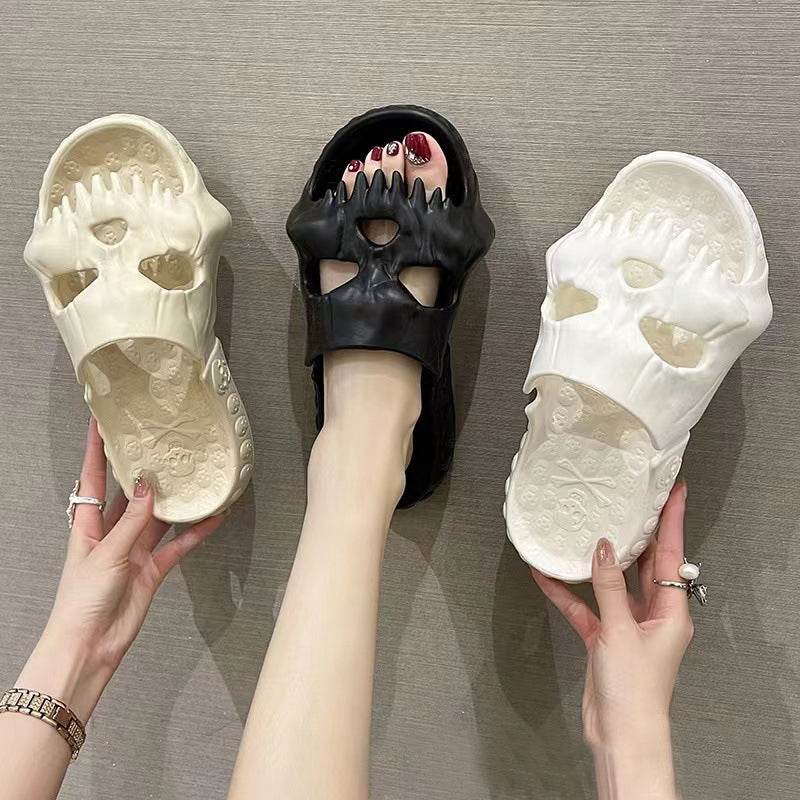 BuySpooky Halloween Skull Slides for Adults - Goodlifebean Plushies | Stuffed Animals