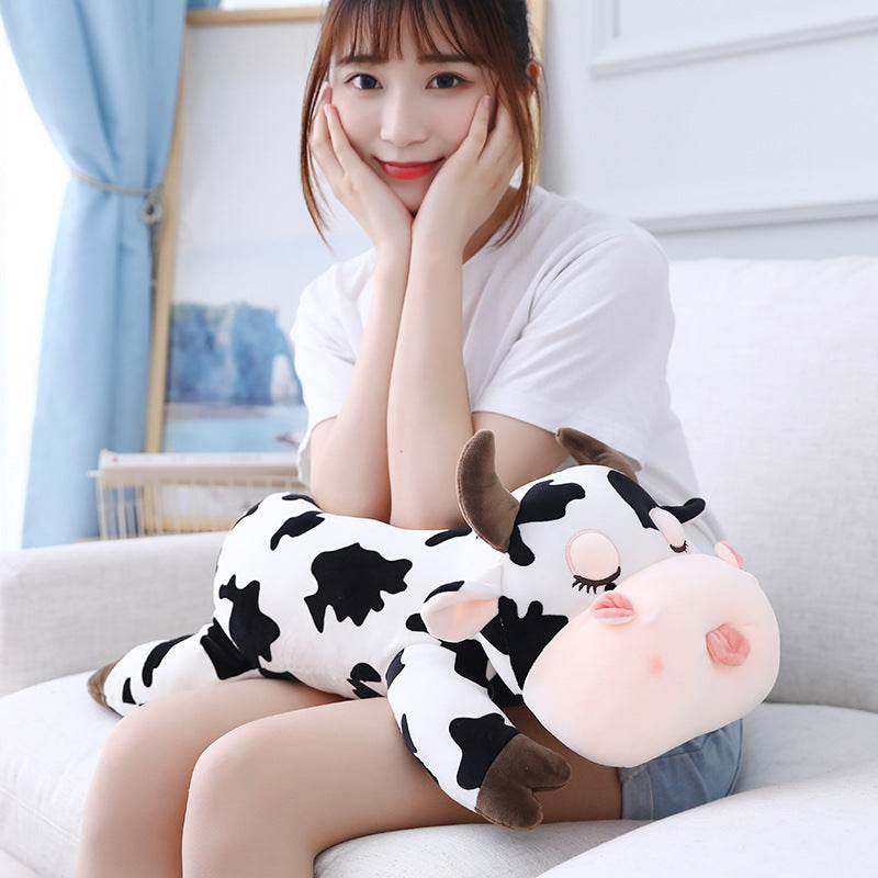 BuyChonkyCheeks: Adorable Chubby Cow Plush - Goodlifebean Plushies | Stuffed Animals
