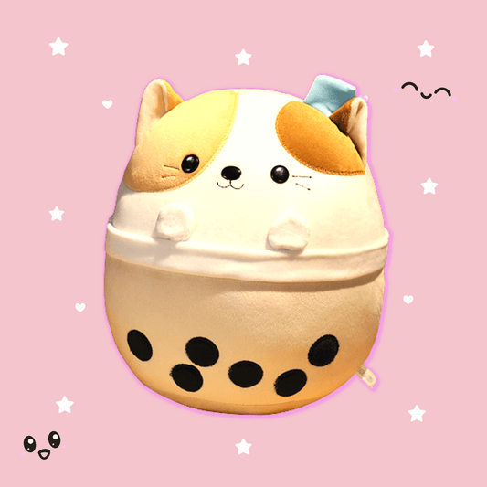 BuyChonky Milk Tea Boba Animal Plushies - Goodlifebean Plushies | Stuffed Animals