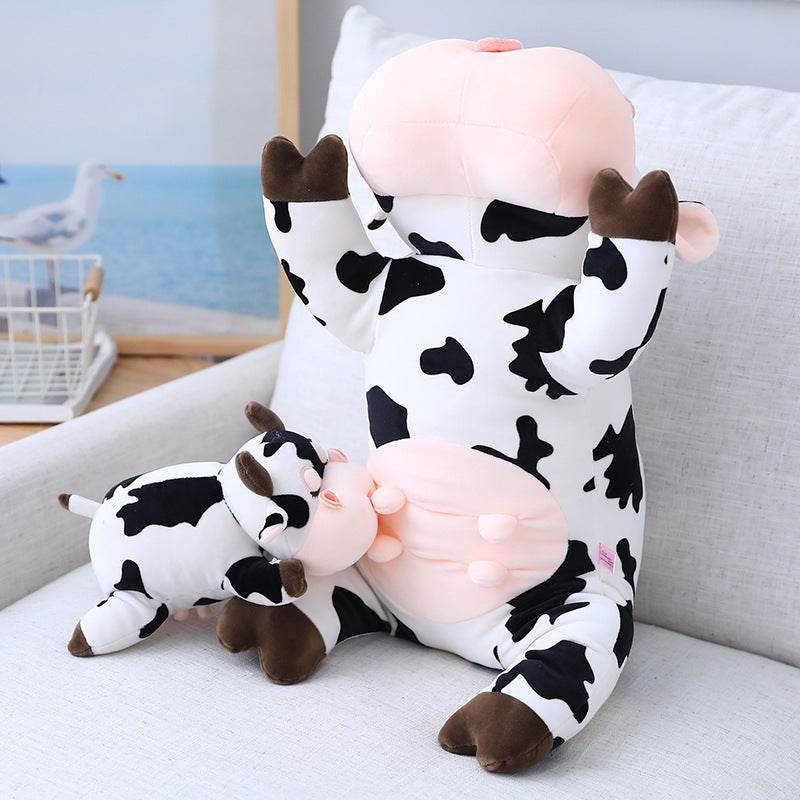 BuyChonkyCheeks: Adorable Chubby Cow Plush - Goodlifebean Plushies | Stuffed Animals