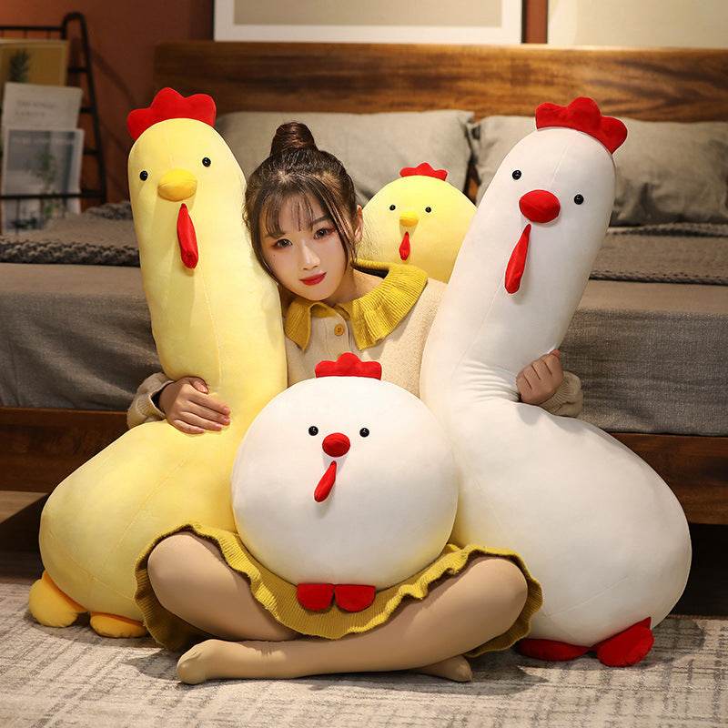 BuyDaisy & Bonnie Cute Chicken Plushies | Giant Stuffed Chickens - Goodlifebean Plushies | Stuffed Animals