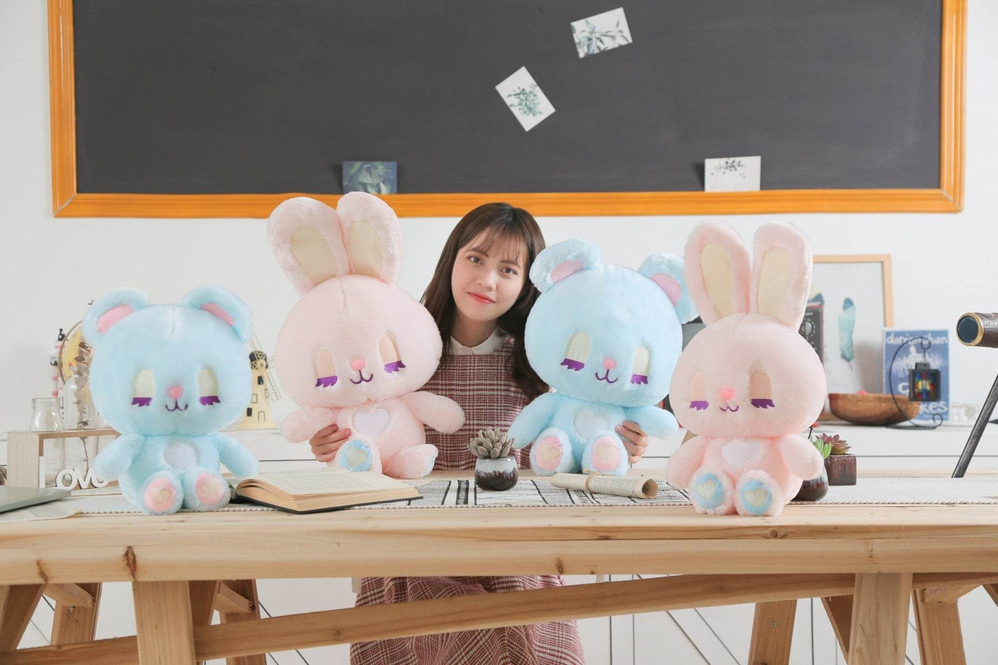 Candy: Kawaii Sleeping Bunny Plushie.