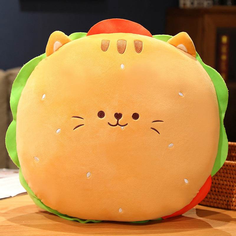 BuyKawaii Stuffed Hamburger Plushie - Goodlifebean Plushies | Stuffed Animals