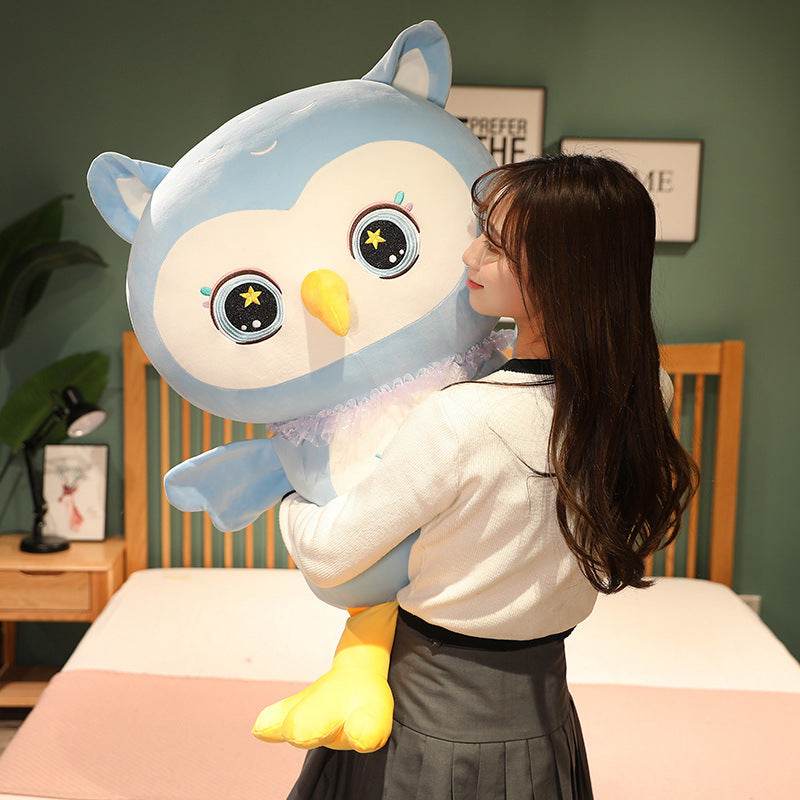 Shop Luna the Owl Plushie - Goodlifebean Plushie | Stuffed Animal