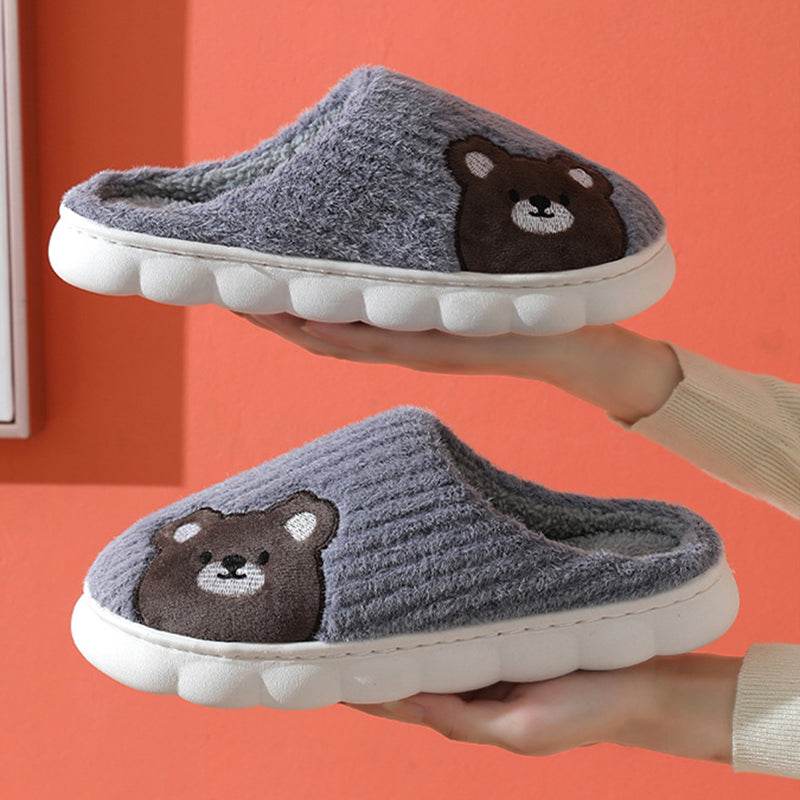 Shop Cute Rabbit Plush Fleece Slippers - Goodlifebean Plushie | Stuffed Animal