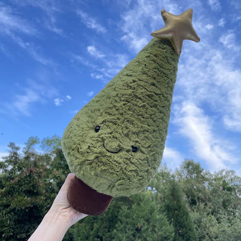 Shop Cute Christmas Tree Plush - Goodlifebean Plushie | Stuffed Animal