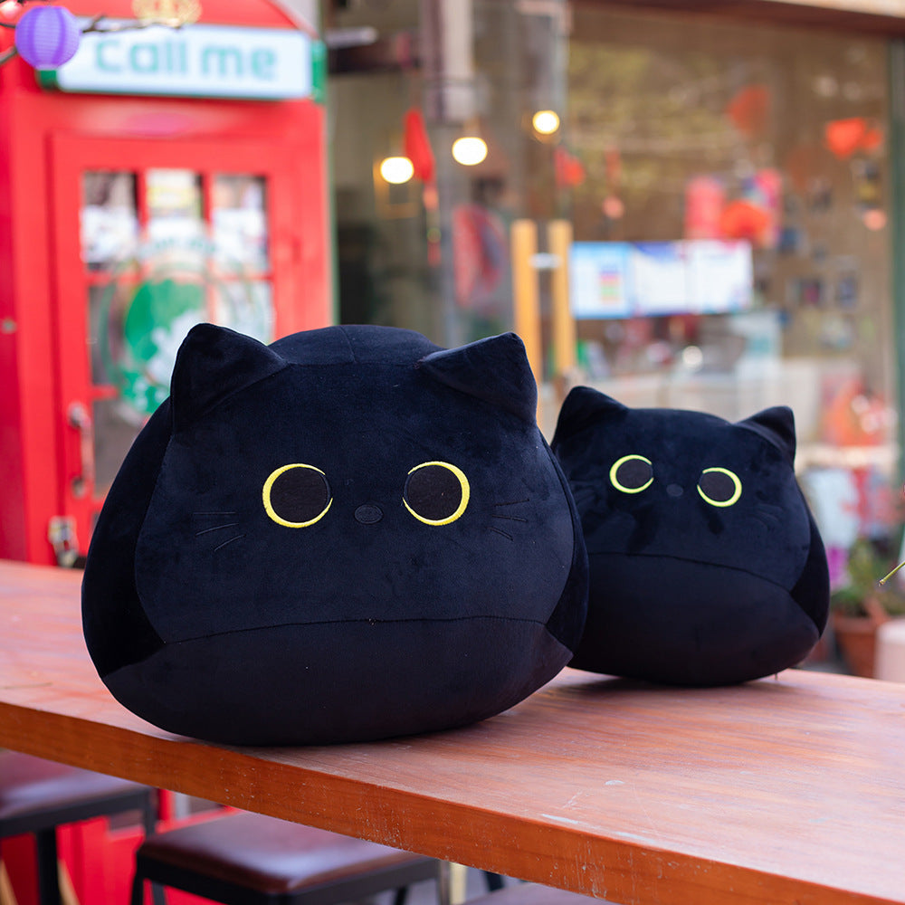 BuyCookie: Cute Toothless Cat Plush | 21" - Goodlifebean Plushies | Stuffed Animals