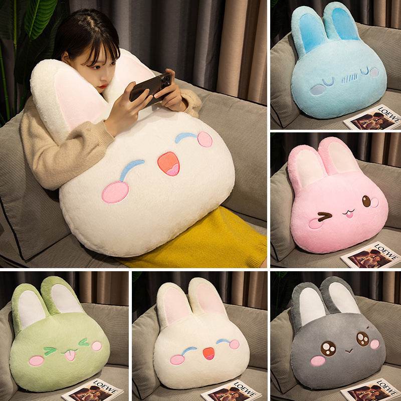 BuySilky: Cute Moody Bunny Plushie - Goodlifebean Plushies | Stuffed Animals