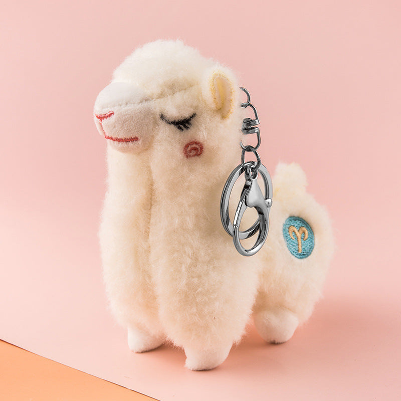 Shop Alpi The Alpaca | Kawaii Plush Alpaca Bag Charm | Lil Beans Keychain - Goodlifebean Plushie | Stuffed Animal