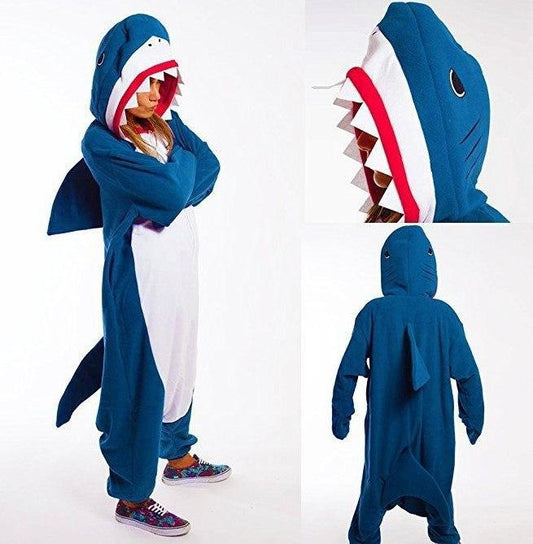 Shop JawsomeSnuggle: Shark Hoodie Blanket For Adults - Toys & Games Goodlifebean Plushies | Stuffed Animals